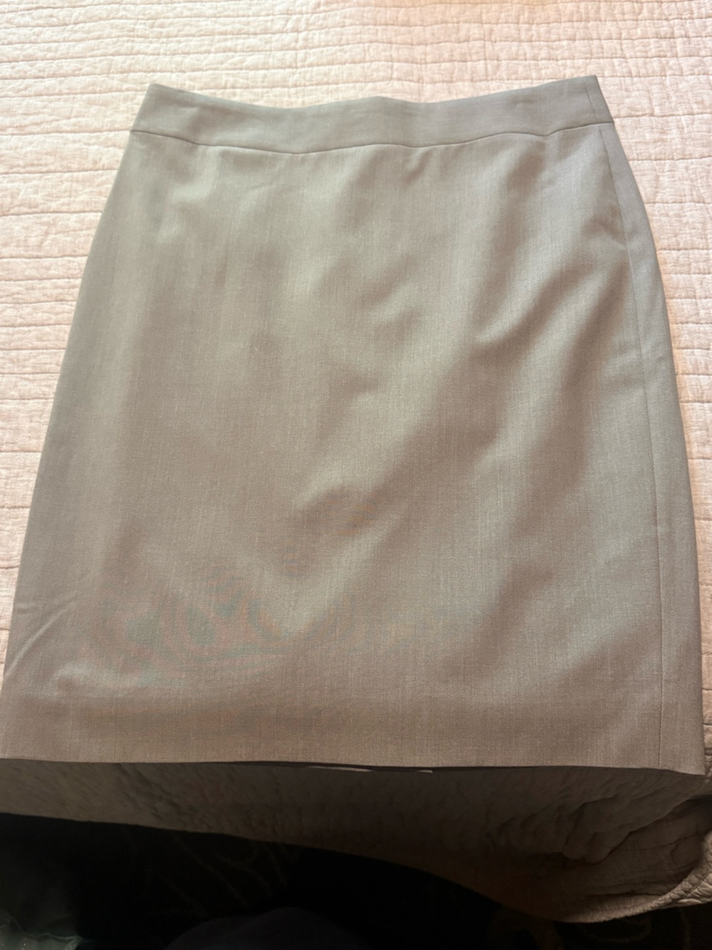 J Crew Women's Gray Pencil Skirt, Size 6